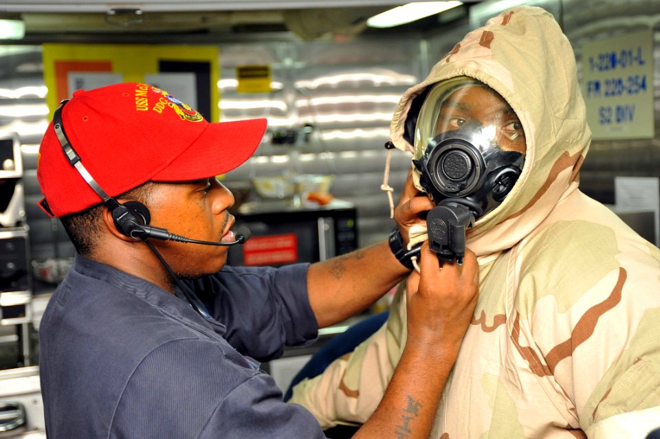 USS McCampbell sailors at work 121014-N-TG831-068