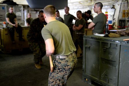 USS Mesa Verde operations 140218-N-BD629-087