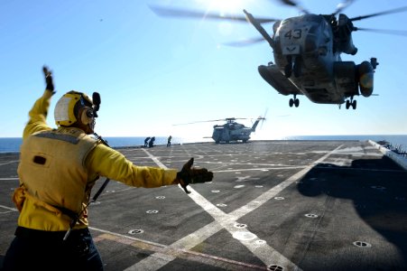 USS Mesa Verde operations 141027-N-BD629-086 photo