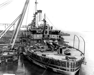 USS Mississippi BB-23 construction
