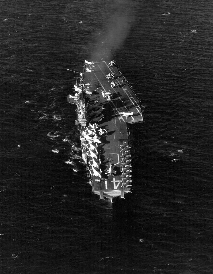 USS Midway (CVA-41) underway in 1963