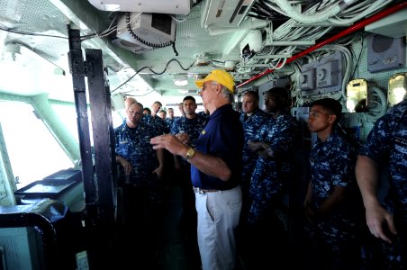 USS Midway Museum CPO Legacy Academy 120827-N-KD852-179