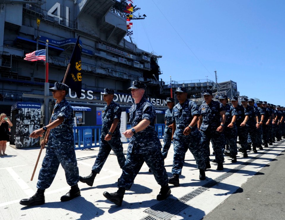 USS Midway Museum CPO Legacy Academy 120827-N-KD852-120