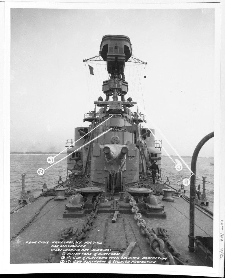 USS Milwaukee (CL-5) - 19-N-27091