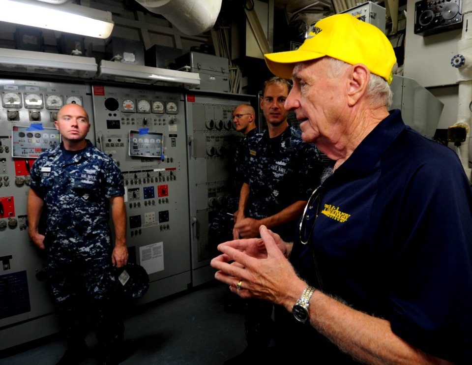 USS Midway Museum CPO Legacy Academy 120827-N-KD852-159