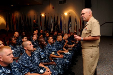 USS Midway Museum CPO Legacy Academy 120828-N-KD852-057