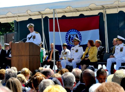 USS Missouri commissioning ceremony 100731-N-FI224-053 photo