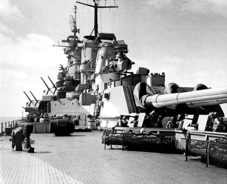 USS Missouri (BB-63) radars 1944