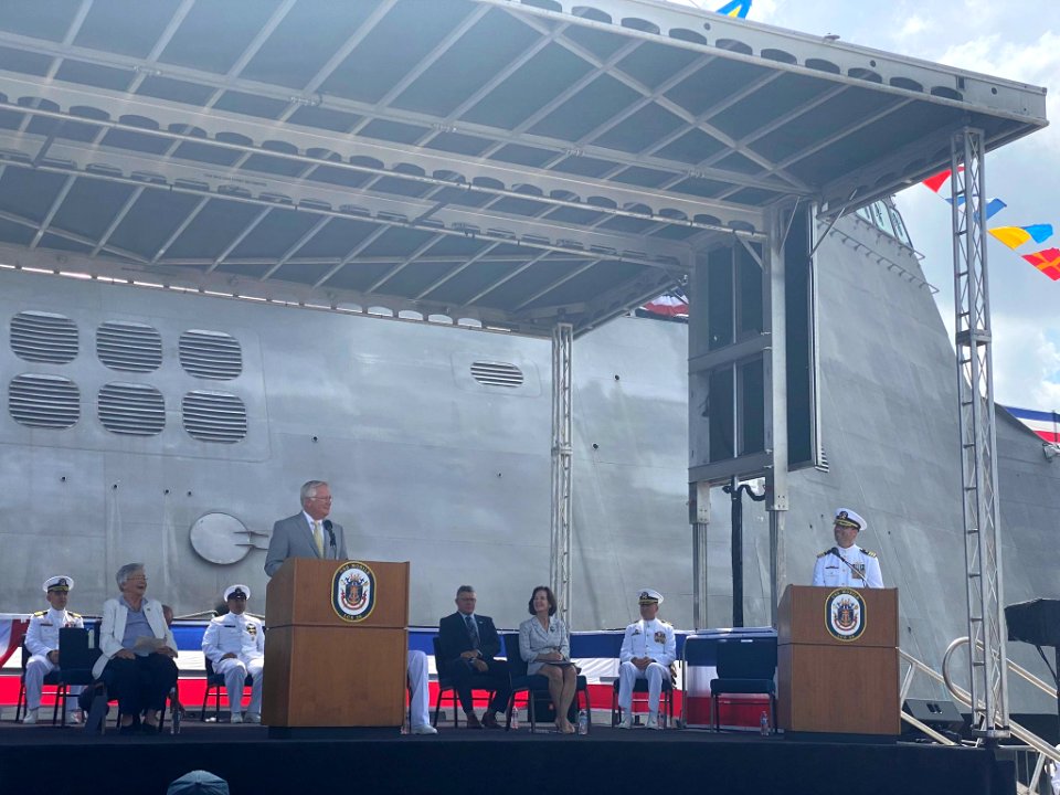 USS Mobile (LCS-26) commissioning ceremony - 2021-05-23