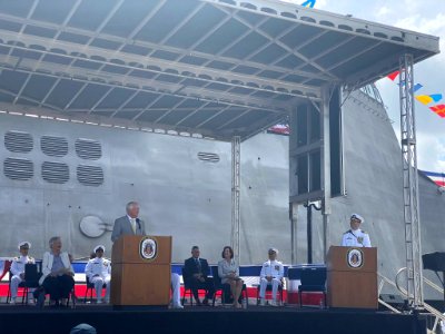 USS Mobile (LCS-26) commissioning ceremony - 2021-05-23