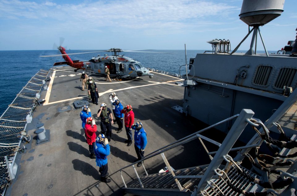 USS Mitscher operations 150313-N-RB546-035
