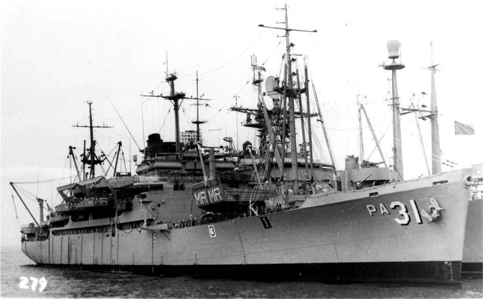 USS Monrovia (APA-31) in the 1960s