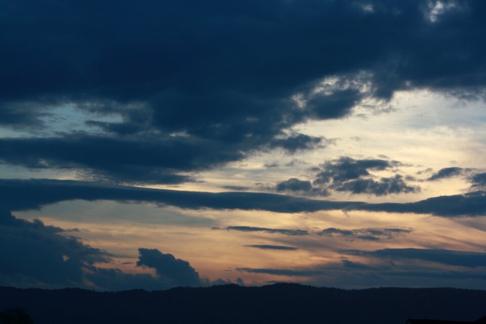 Storm blue sky clouds blue sky background