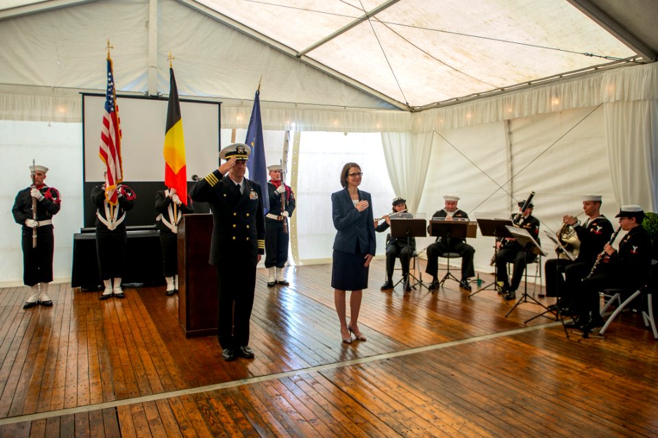 USS Mount Whitney participates in Belgian Navy Days 140705-N-EZ054-045
