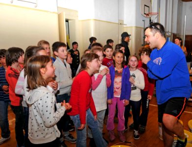 USS Mount Whitney community relations event in Rijeka, Croatia 150317-N-VY489-072