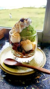 Summer japan sweet dessert photo