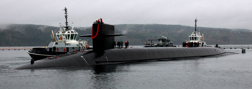 USS Nebraska returns to homeport. (8188176284)