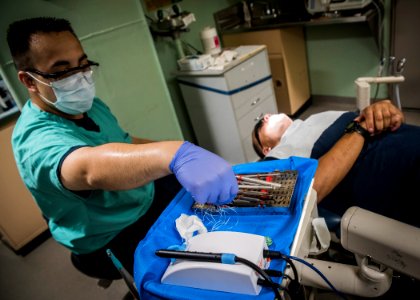 USS New Orleans Dental Cleaning (27167553955)