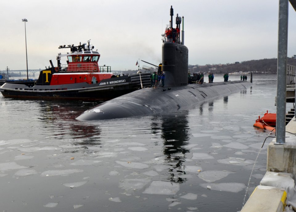 USS New Mexico returns to New London. (8427156430)