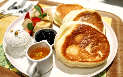 Dessert bread breakfast