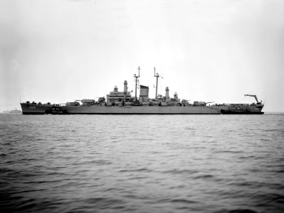 USS Newport News (CA-148) on 31 January 1949 photo