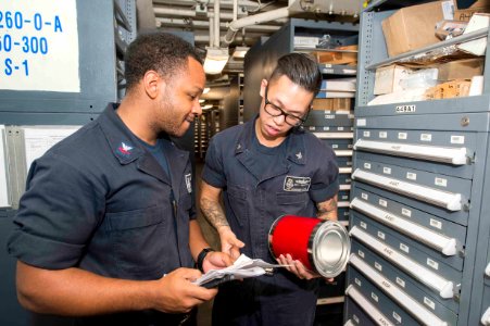 USS Normandy (CG 60) deployment 150930-N-ZY039-015
