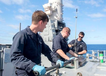 USS Normandy (CG 60) deployment 150318-N-ZY039-002