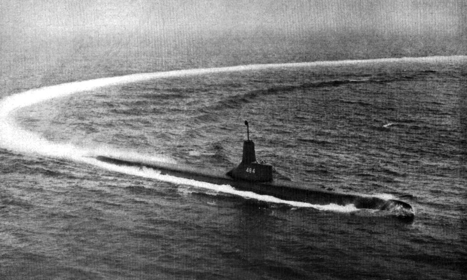 USS Odax (SS-484) after GUPPY I modernisation c1948