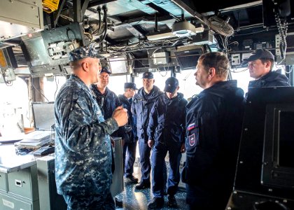 USS Normandy (CG 60) deployment 150401-N-ZY039-002