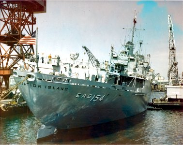 USS Observation Island (E-AG-154) in 1959