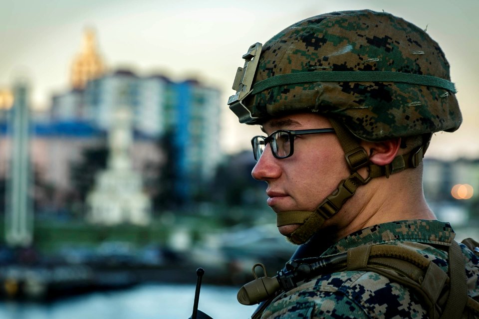USS Oak Hill, 26th MEU Marines Visit Batumi, Georgia (40817302582)