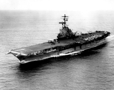 USS Oriskany (CVA-34) off Vietnam 1972