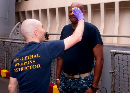 USS Peleliu crew conducts training exercises 120804-N-HU377-214