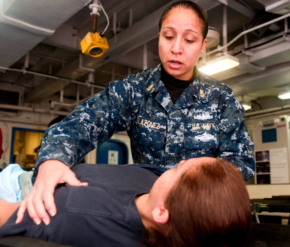 USS Peleliu crew conducts training exercises 120805-N-HU377-064