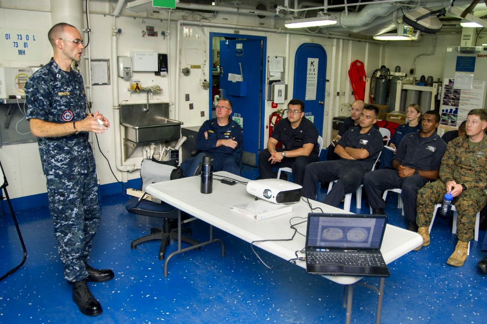 USS Peleliu, fit to fight 140924-N-EH218-020