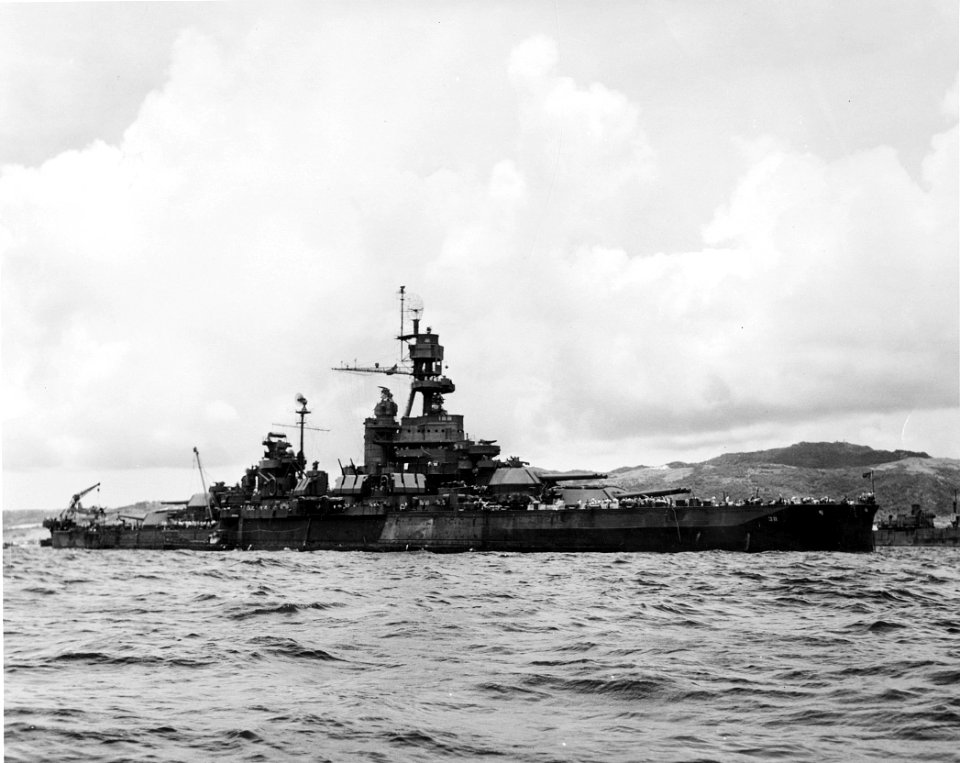 USS Pennsylvania (BB-38) 1945