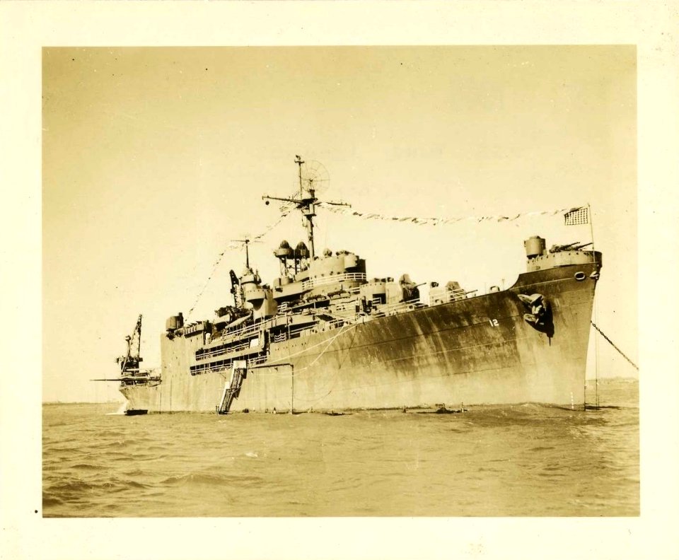 USS Pine Island In Tsingtao