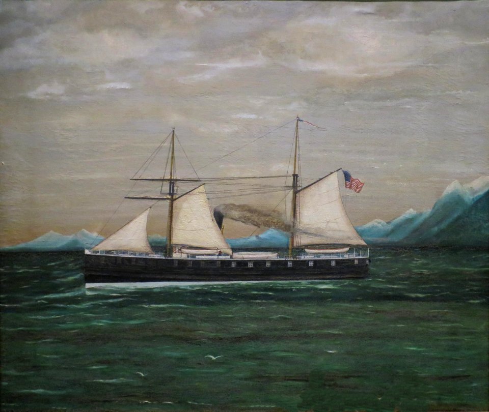 USS Pinta by F. E. Fowler, 1886, Sheldon Jackson Museum