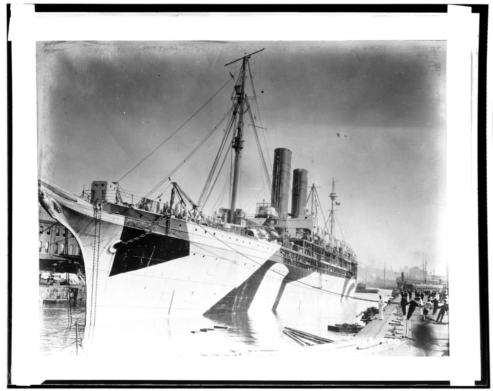 USS Plattsburg (ship, 1888) - NH 43047