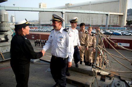 USS Porter, DDG 78, 6th Fleet, Destroyer, Haifa, Israel. (25897854764)