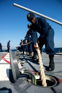 USS Preble at Busan, South Korea 131004-N-TX154-061