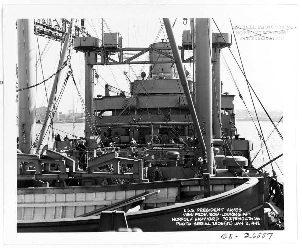 USS President Hayes (AP-39) - 19-N-26557