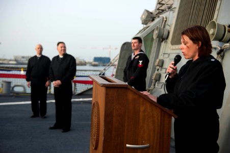 USS Porter, DDG 78, 6th Fleet, Destroyer, Haifa, Israel. (25897853534)