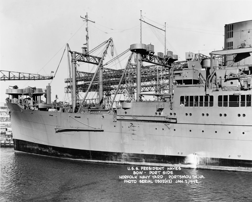 USS President Hayes (AP-39) - 19-N-26562