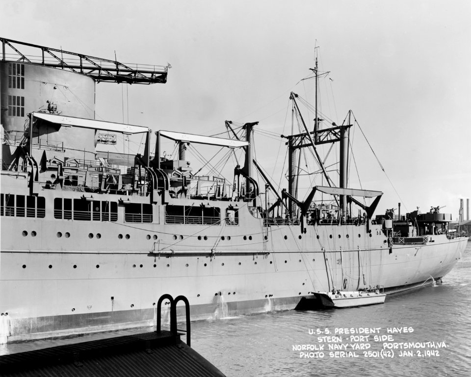 USS President Hayes (AP-39) - 19-N-26563