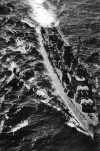 USS Power (DD-839) in the Med 1950