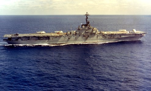 USS Princeton (LPH-5) Apollo 10 1969
