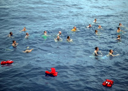 USS Preble swim call 130809-N-HI414-207
