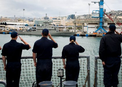USS Porter, DDG 78, 6th Fleet, Destroyer, Haifa, Israel. (26410587842)