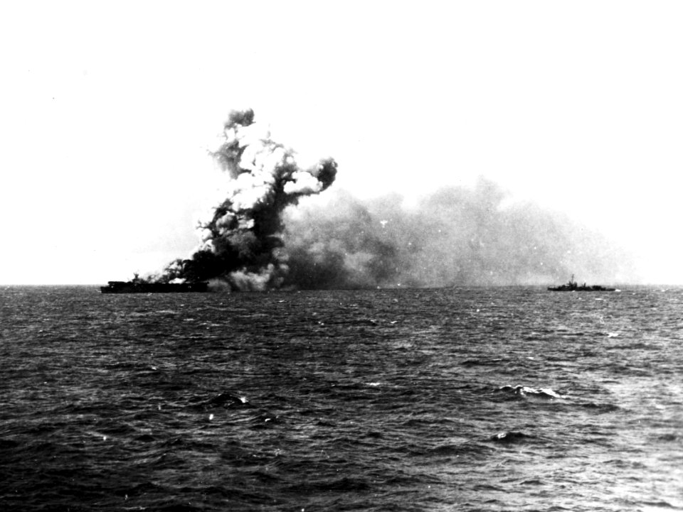 USS Princeton (CVL-23) 1944 10 24
